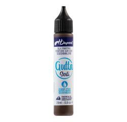 Gutta/Serti auf Wasserbasis, 25ml, Schokoladenbraun - Schokoladenbraun