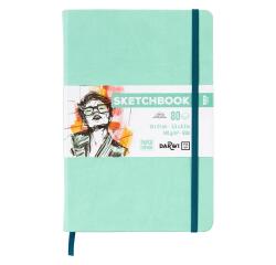 DFY Sketchbook 14x21 80F 140g - Vert d'eau