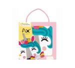 Pix Gallery, Tambourin Licorne - Blanc