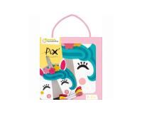 Pix Gallery, Unicorn Tambourine - White