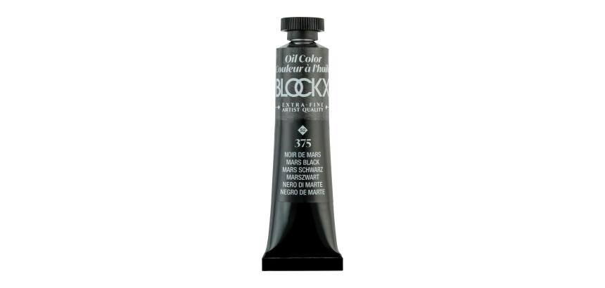 Peinture à l'huile extra-fine tube 20ml - Noir de mars