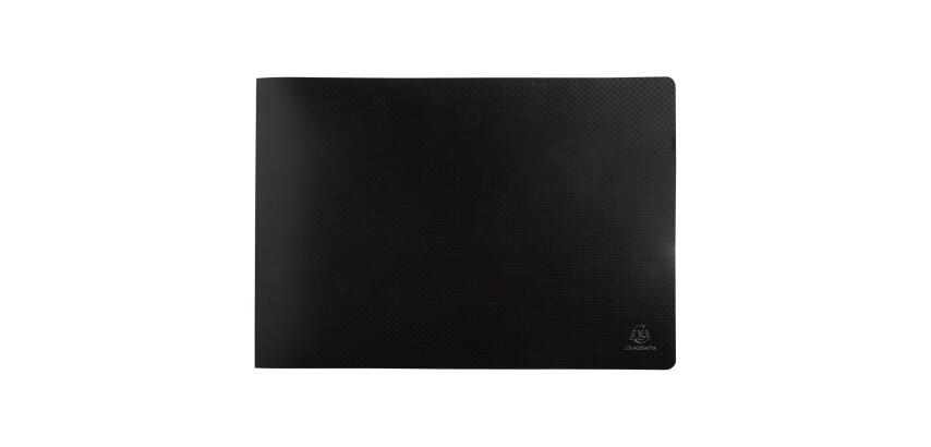 Carpetas de fundas Polipropileno Opak semi-rígido 5/10º - (Vistas: 40 Fundas: 20) - 32x48 cm para A3 - Negro
