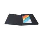 Archivbox aus Colorspan-Karton 600g, Rückenbreite 25mm, Gummizuverschluss, Rückenetikett, 25x33cm für DIN A4