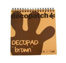 Decopad Colour Block in Brown - Brown