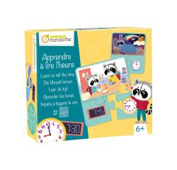 Jeu éducatif, Apprendre à lire l'heure - Multicolore