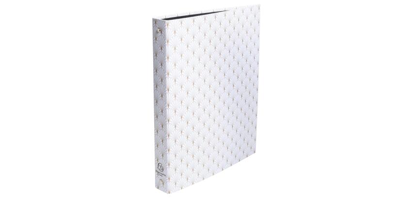 Classeur rigide 4 anneaux 30mm Néo Déco - Couleurs assorties