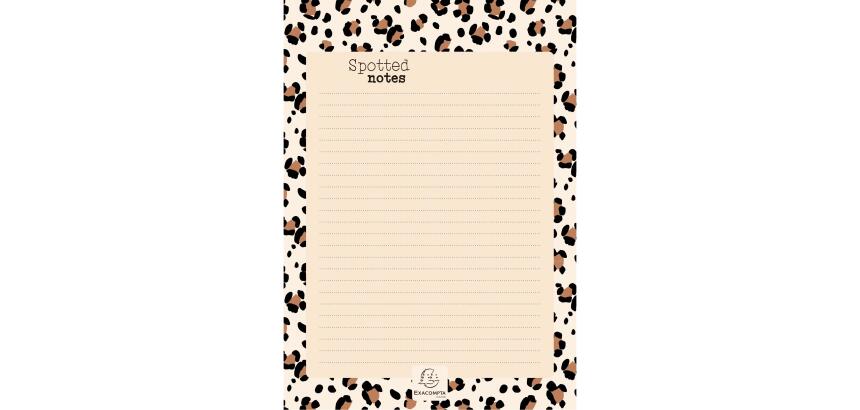 Bloc-notes A5 Roar Clair - Visuel