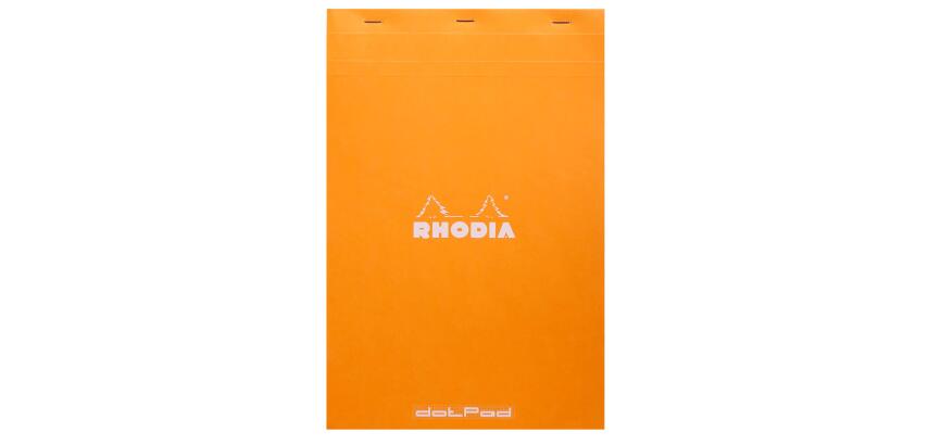 Bloc agrafé dotPad N°19 A4+ 80 feuilles DOT 80 g. - Orange