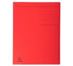 Aktenmappe mit Beschriftungsfeld und 3 Klappen, 280g, 24 ,5x35cm für Format Folio, Forever - Farben sortiert