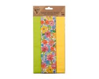 PAPIER DE SOIE IMPRIMÉE, Sachet de 6 feuilles au format 50x75cm - Assortiment Pâques - Assortiment