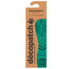 Etui 3 identieke vellen Ref 863 - Groen