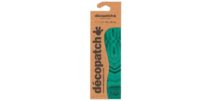 Pochette 3 Feuilles Identiques Ref 863 - Vert