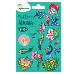 Tattoo' Mania, Oiseaux - Multicolore