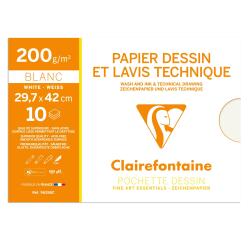 Dessin Technique pochette 10F A3 160g