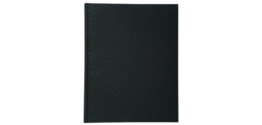 Geschäftsbuch 5x5 kar. 32x25 cm 300S - Schwarz