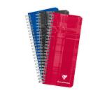 "Clairefontaine Wirebound Small Notebook 5x5 Ruling, 85x200" - Assortment