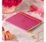 Rhodia Softcover Notebook - A5 - Dot - 80 Sheets - 90gsm - Fuchsia