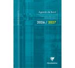 Agenda de bord millésimé enseignant 6 colonnes (48 cases/semaine) piqué A4 112 pages Couleur aléatoire - Assortis