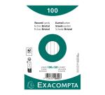 Karteikarten 100x150 lin ws 100St - Weiß
