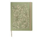 Jardin des Sens, DaytoDay Journal 19x25 cm, 96 Blatt punktkariert/dot, Falttasche, Lesezeichenband, Gummizugverschluss, sortiert