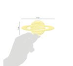 Phospho' Stick, Sach 2 pl 10,5x16cm, Planètes - Jaune fluo