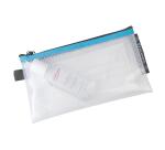 Pochette à fermeture éclair en plastique souple - Couleurs assorties