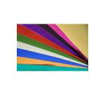 CARTON MÉTALLISÉ, Sachet de 10 feuilles 230g/m2 au format 25x35cm - Assortiment