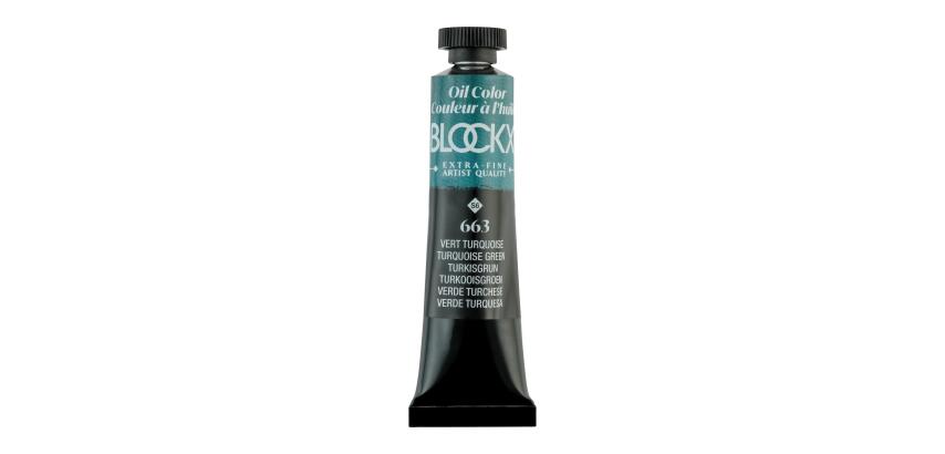 Ölfarbe, Türkisgrün, Tube 20ml - Türkisgrün