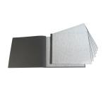 Pk 10 photo Album Refills 29x37cm Black - Black