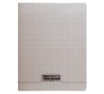 Heft 8000 POLYPRO 17x22 cm 60 Seiten große Kästchen 90 g - Grau