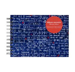 Le Mur des Je t'aime, Album souvenirs A5 14,8x21 cm 40 feuilles Ligné + Uni