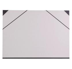 Carton à dessin Brut à élastiques 52x72cm - Gris