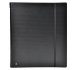 Classeur 4 anneaux plastifié Exacompta Exabinder A4 maxi - Dos 5 cm noir