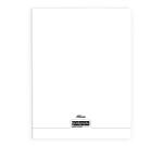 8000 Polypro, Blue stapled notebook 3/10 24x32 24sh séyès 90g - Farblos