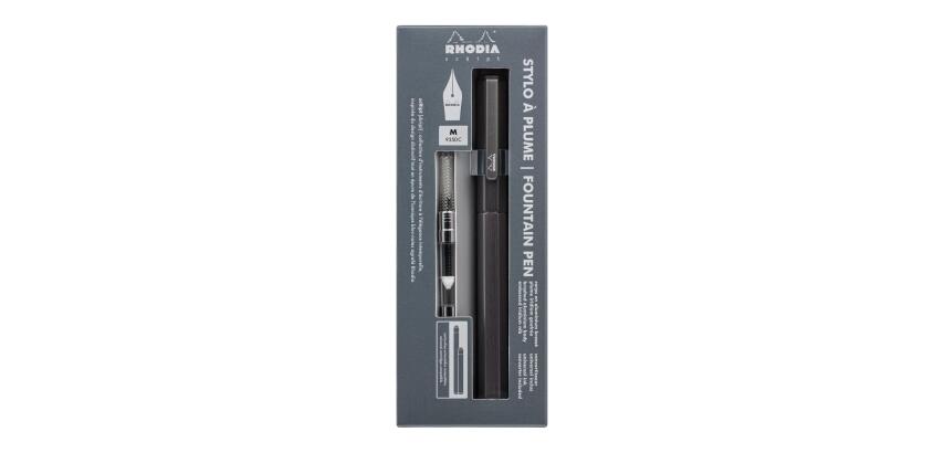 Rhodia Script Fountain Pen Nib M - Titanium
