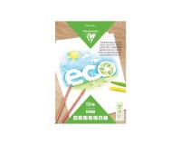PAPIER BLANC RECYCLÉ, Bloc de 50 feuilles 120g/m2 au format A4 (21x29,7cm) - Blanc