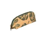 LIÈGE Petite trousse ovale certifiée VEGAN 16x5x6 cm palmier