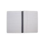 Carnet reliure intégrale EUROPA GLOSSY A5 180 pages détachables micro-perforées ligné + marge