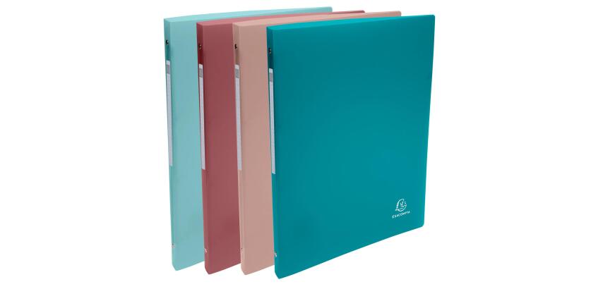 Skandi recycled PP flexible 4 ring binder - Assorted colours