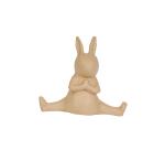 Rabbit doing Yoga 17cm - Kraft