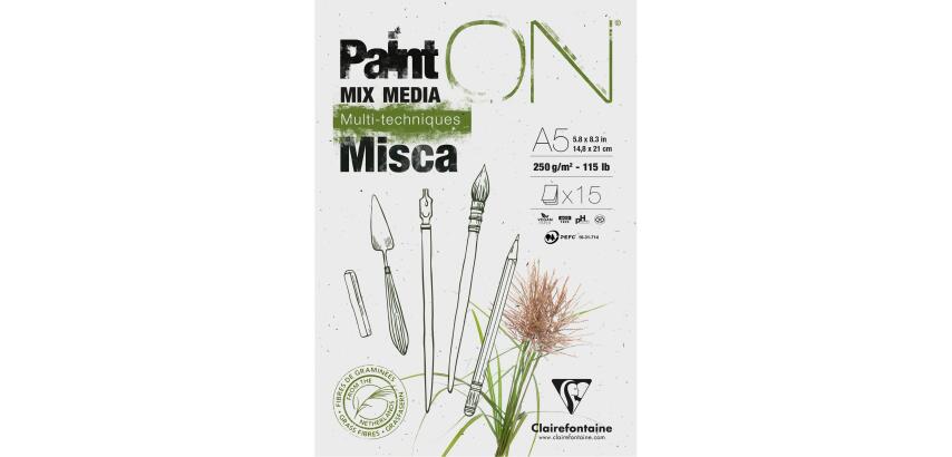PaintON Misca, Block A5 15 Blatt 250g, Mixed Media