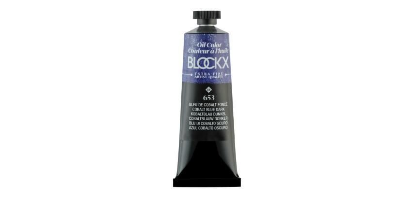Peinture à l'huile extra-fine tube 35ml - Bleu de cobalt foncé