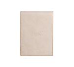 Rhodiarama porte-bloc avec porte-crayon + bloc N°12 ligné - Beige