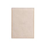 Rhodiarama porte-bloc avec porte-crayon + bloc N°12 ligné - Beige