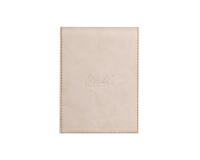 Rhodiarama porte-bloc avec porte-crayon + bloc N°12 ligné - Beige