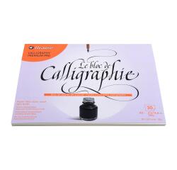 Bloc de calligraphie Brause A5 - crème