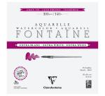 Clairefontaine Fontaine Watercolour Block - 20 x 20cm - 15 Sheets - 300gsm - Cold Pressed