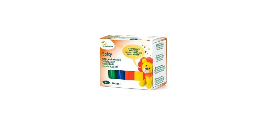 SOFTY 6 X 62 G - Multicolore