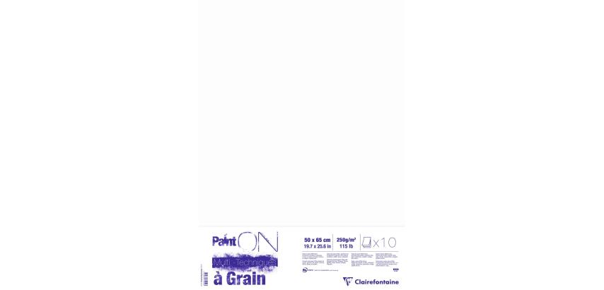 Paint'ON à grain paquet 10F 50x65cm 250g