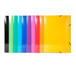 Chemise à élastiques Maxi capacity carte lustrée pelliculée 600 gm² - Iderama - A3
